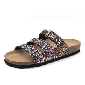 Rohde - Alba - Slipper - Multicolour - Synthetisch - Verstelbare Band