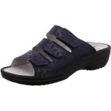 Rohde - Cremona - Slipper - Blauw - Nubuckleer - Verstelbare Banden