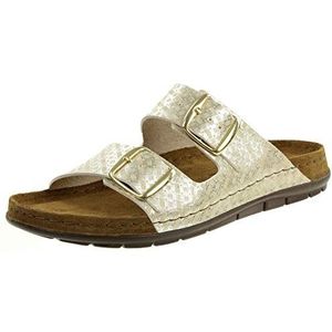 Rohde Pantolette für Damen, gold, Gr. 36 EU