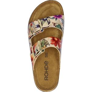 Rohde Pantolette »Rodigo«, Keilabsatz, Sommerschuh, Schlappen mit Softfußbett