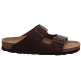 Rohde - Slipper - Bruin - Ergonomisch Voetbed - 2 Gespen