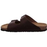 Rohde - Slipper - Bruin - Ergonomisch Voetbed - 2 Gespen