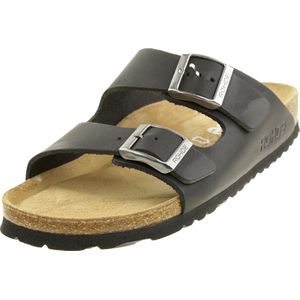 Rohde - Grado - Slipper - Black - 100% Leer - Verstelbare Gespsluitingen