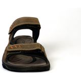 ROHDE - Wandelsandalen - Bruin/Groen - Nubuck Leer - Velcro Sluiting