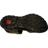 ROHDE - Wandelsandalen - Bruin/Groen - Nubuck Leer - Velcro Sluiting