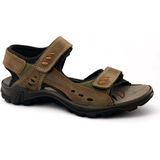 ROHDE - Wandelsandalen - Bruin/Groen - Nubuck Leer - Velcro Sluiting