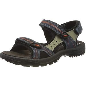 Rohde Biella riempjessandalen voor dames, blauw Ocean 56, 38 EU Breed