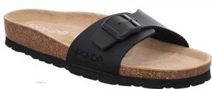 Rohde - Alba - Slipper - Black - Leer - Rubber