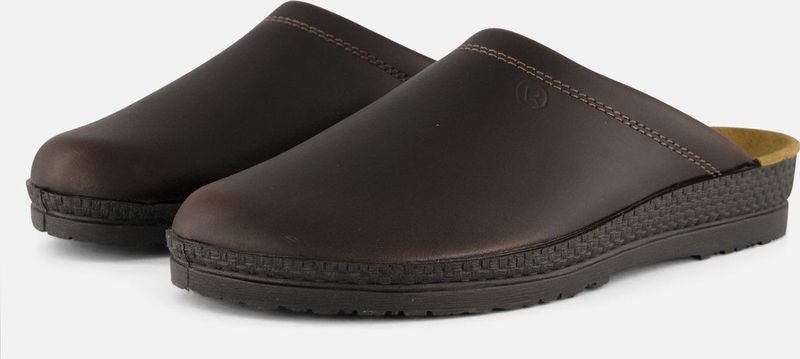 Rohde - 1515 - Pantoffels - Bruin - Leren - Sloffen