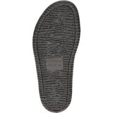 Rohde - Heren Pantoffel - Zwart - Leren Bovenwerk - Rubber Zool