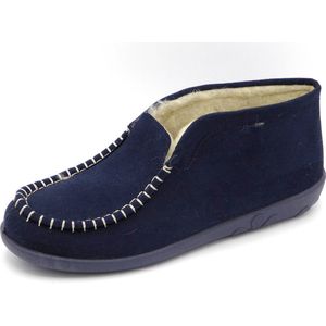 Rohde - Pantoffels - Blauw - Stof - Damespantoffel model 2236