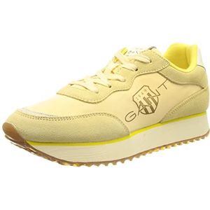 GANT FOOTWEAR BEVINDA sneakers voor dames, geel, 38 EU