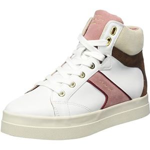 GANT Footwear AVONA Sneakers voor dames, wit roze multi, 39 EU