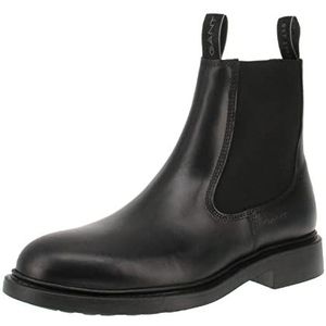 GANT FOOTWEAR Heren MILLBRO Chelsea-laarzen, zwart, 42 EU
