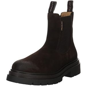 GANT FOOTWEAR Heren RAMZEE Chelsea laarzen, Dark Brown, 44 EU