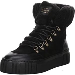 GANT FOOTWEAR SNOWMONT halflange laarzen voor dames, zwart, 36 EU