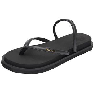 GANT FOOTWEAR dames lazily sandaal, zwart, 37 EU