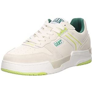 GANT Footwear BROOKPAL Sneakers voor heren, crème/groen, 45 EU, crèmegroen., 45 EU