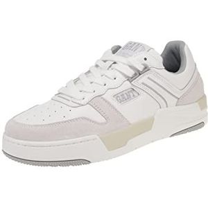 GANT Footwear BROOKPAL Sneakers voor heren, wit/zilver, 42 EU, Wit-zilver, 42 EU