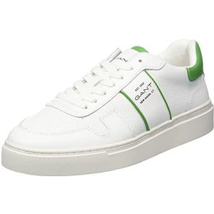 GANT Footwear MC Julien Sneakers voor heren, wit/groen, 44 EU, witgroen., 44 EU