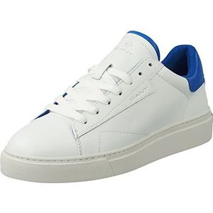 GANT Footwear MC Julien Sneakers voor heren, wit/blauw, 41 EU, witblauw, 41 EU