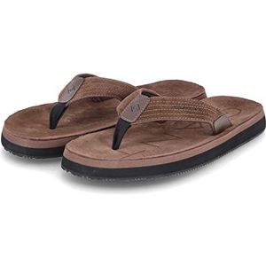 GANT FOOTWEAR Poolbro Teenslippers voor heren, Bruin (tabak), 45 EU