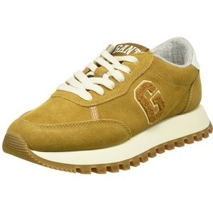 GANT Caffay Sneakers voor dames, Goudbruin, 37 EU