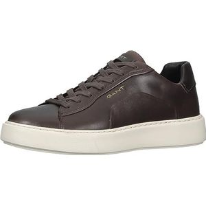 GANT Heren ZONICK Sneaker, Dark Brown, 43 EU, donkerbruin, 43 EU