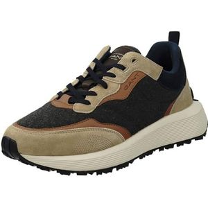 GANT heren ronde sneakers, khaki (dark khaki), 46 EU