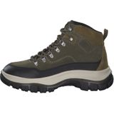 GANT - Veterboots - Grijs Groen Zwart - Leer Suède - Snoersluiting - Sleehak