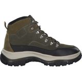 GANT - Veterboots - Grijs Groen Zwart - Leer Suède - Snoersluiting - Sleehak