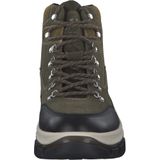 GANT - Veterboots - Grijs Groen Zwart - Leer Suède - Snoersluiting - Sleehak