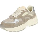 GANT Neuwill Sneakers voor dames, Taupe Silver, 41 EU