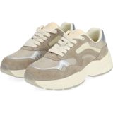 GANT Neuwill Sneakers voor dames, Taupe Silver, 41 EU