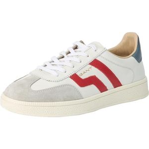 GANT Cuzima Sneakers voor dames, wit-rood., 42 EU