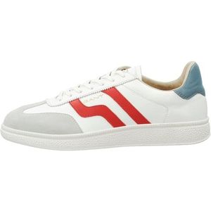GANT Cuzmo Sneakers voor heren, wit-rood, 43 EU