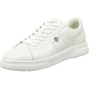 Sneakers - Wit - Leer - Geprint Diamant G Logo