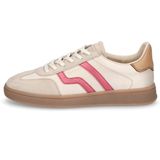 Sneaker - Zwart - Leer - Vetering met 6 Gaten - Uitneembare Zool