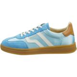 Gant - Dames Sneaker - Blauw - Stof en Suède