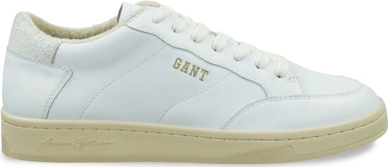 GANT - Retro Sneaker - Off White - Leer