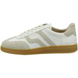 Gant 870633861 Schoenen Wit - Leren Bovenwerk - Suède Details - Rubberen Zolen