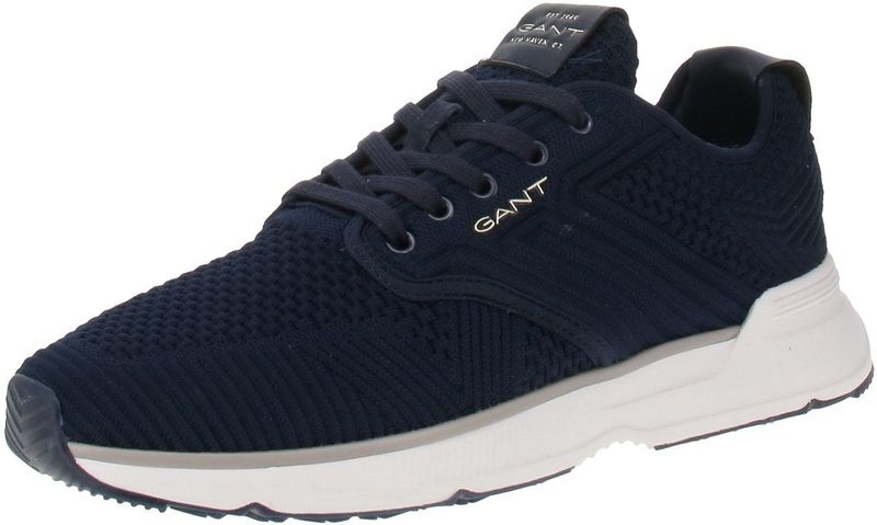 GANT - Casual Sneaker - Zwart - 3D-Breisel - Rubberen Buitenzool