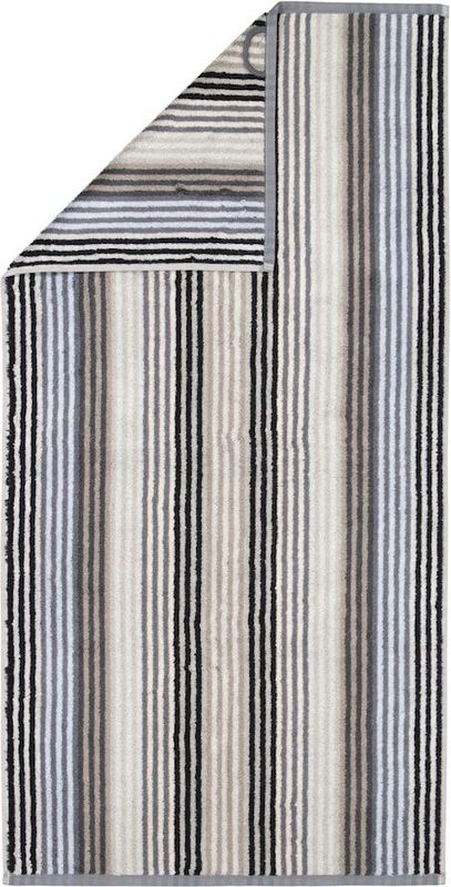 Cawö - Cawö Handtücher Unique Streifen 944 anthrazit - 77 1 ct Grau (15.79 € / 1 ct)