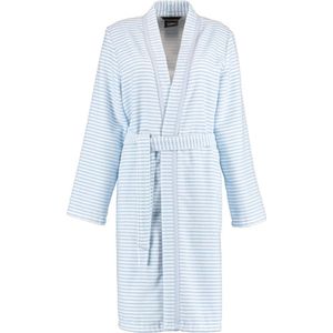 Cawö - 1214 - Badjas - Lichtblauw - Velours