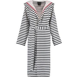 Badjas Cawö Women 1243 Zwart Wit