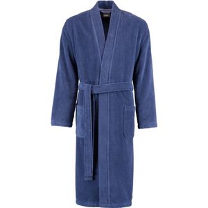 Cawö - Cawö Bademäntel Herren Kimono Doubleface 823 blau - 11 1 ct Weiss (118.69 € / 1 ct)