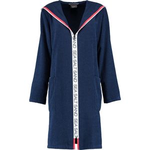 Badjas Cawö 3101 Uni Rits Women Marine