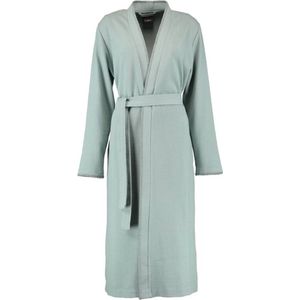 Badjas Cawö Women 812 Uni Kimono Groen 
