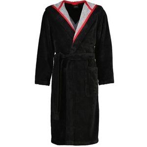 Badjas Cawö 831 Capuchon Men Zwart-46 / 48