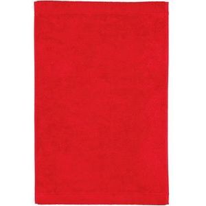 Cawo Lifestyle Uni Gastendoekje Rood